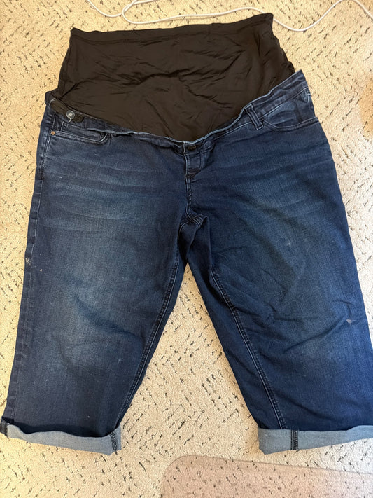 *Thyme maternity  Jean capri xxl , Maternity 2XL+ (18+)