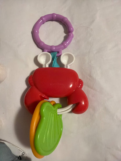 *Bundle of baby toy rattlers and toys