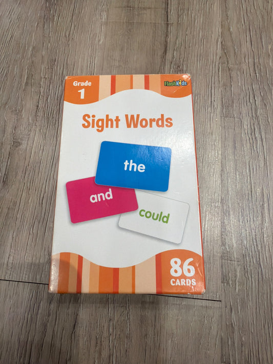 *Sight words cue cards