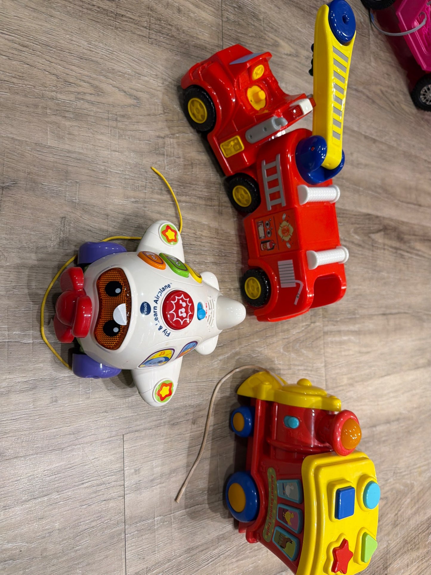*Planes and trains and firetruck bundle