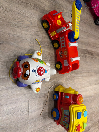 *Planes and trains and firetruck bundle