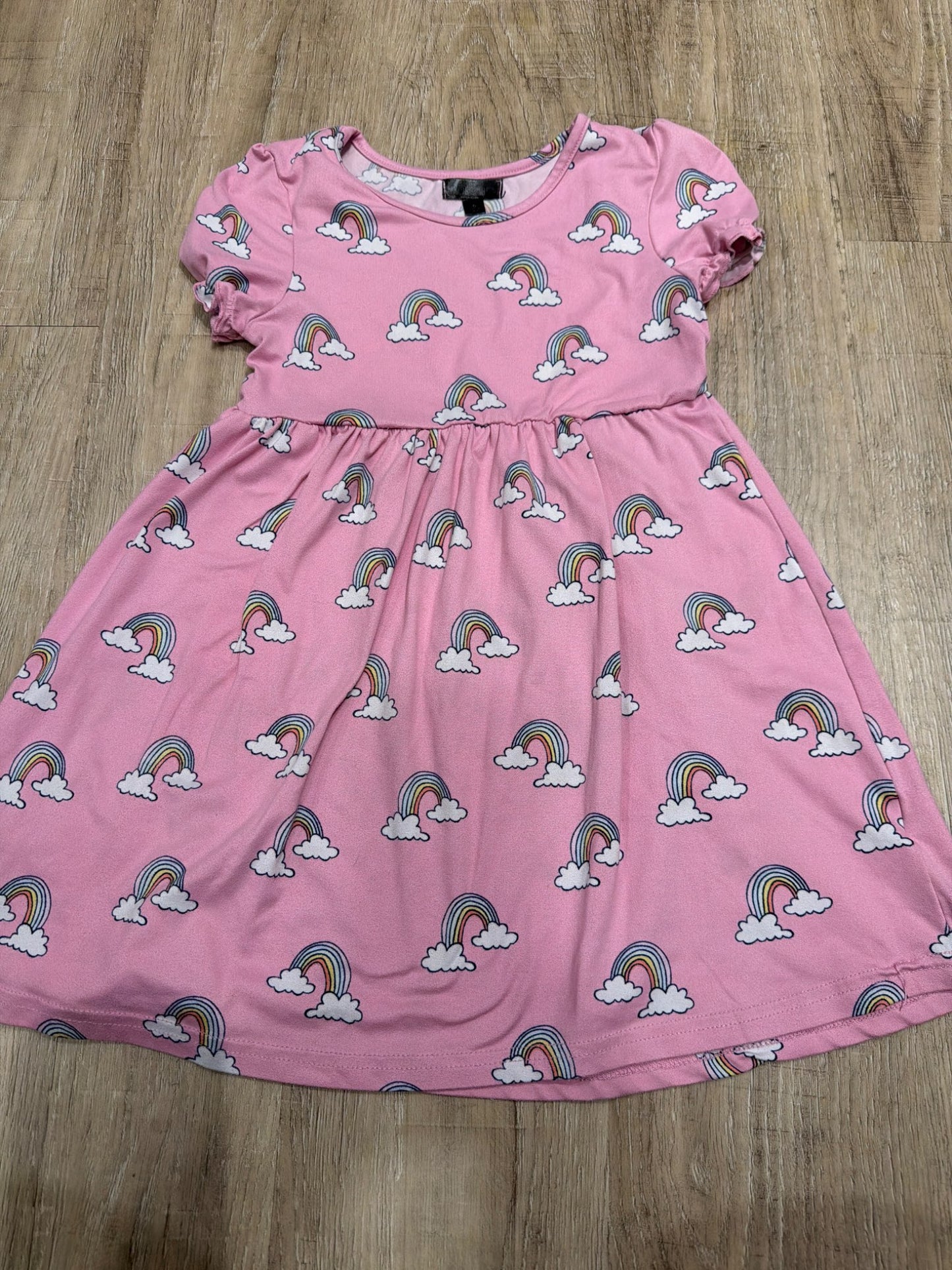 *Brand picapini rainbow size 6 dress , Kids 6/6X