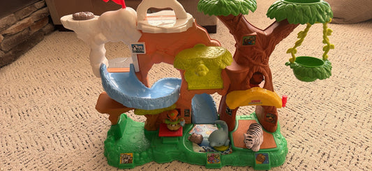 Little people large animal play set with animals