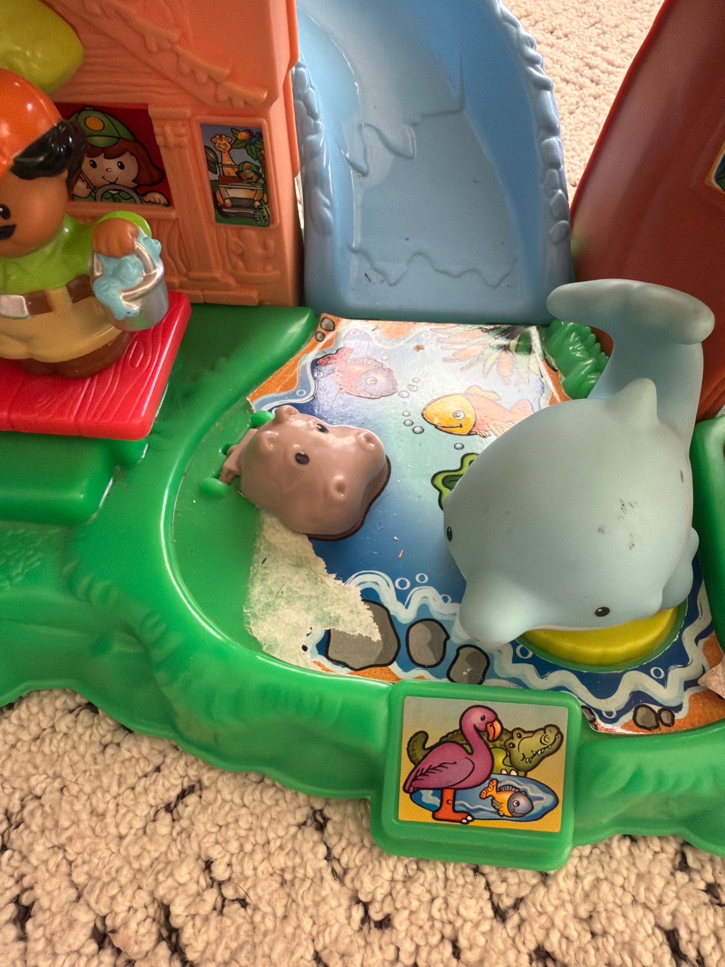 Little people large animal play set with animals