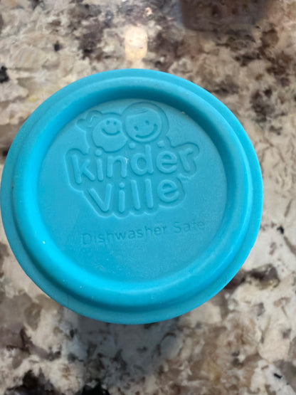Kinderville set of 4 silicone cups. Retails $40