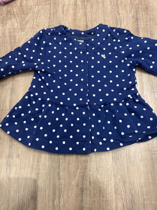 *Carters 24 month navy polka dot sweater, Kids 24 Month (18-24M)