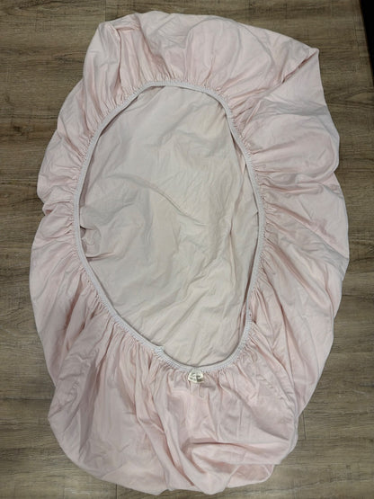 * Kushies organic pink crib sheet