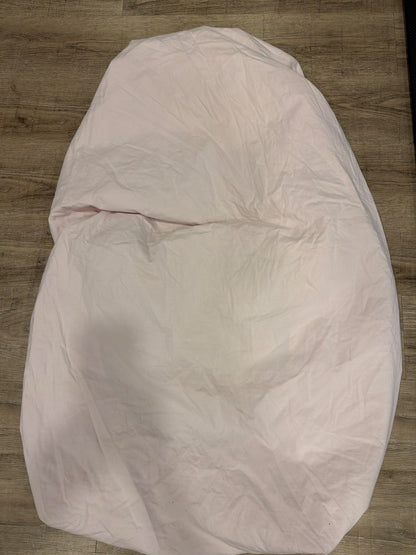 * Kushies organic pink crib sheet