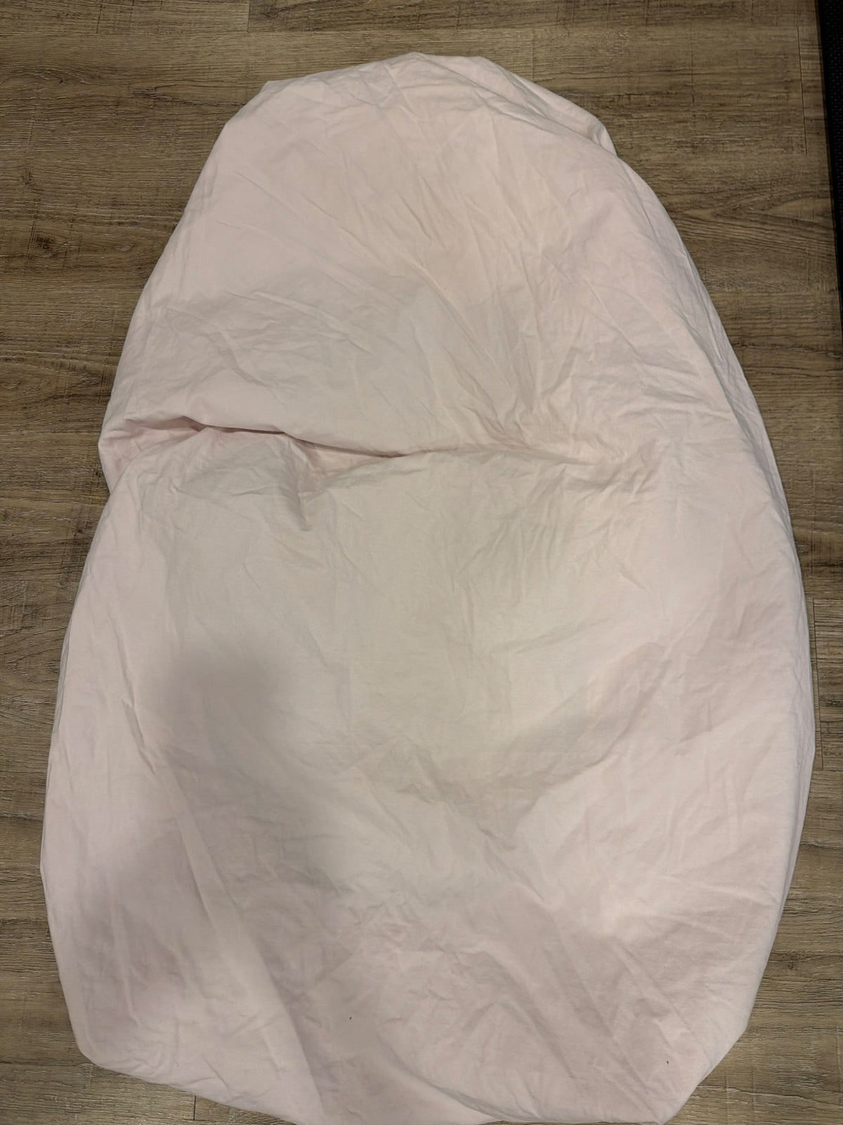 * Kushies organic pink crib sheet