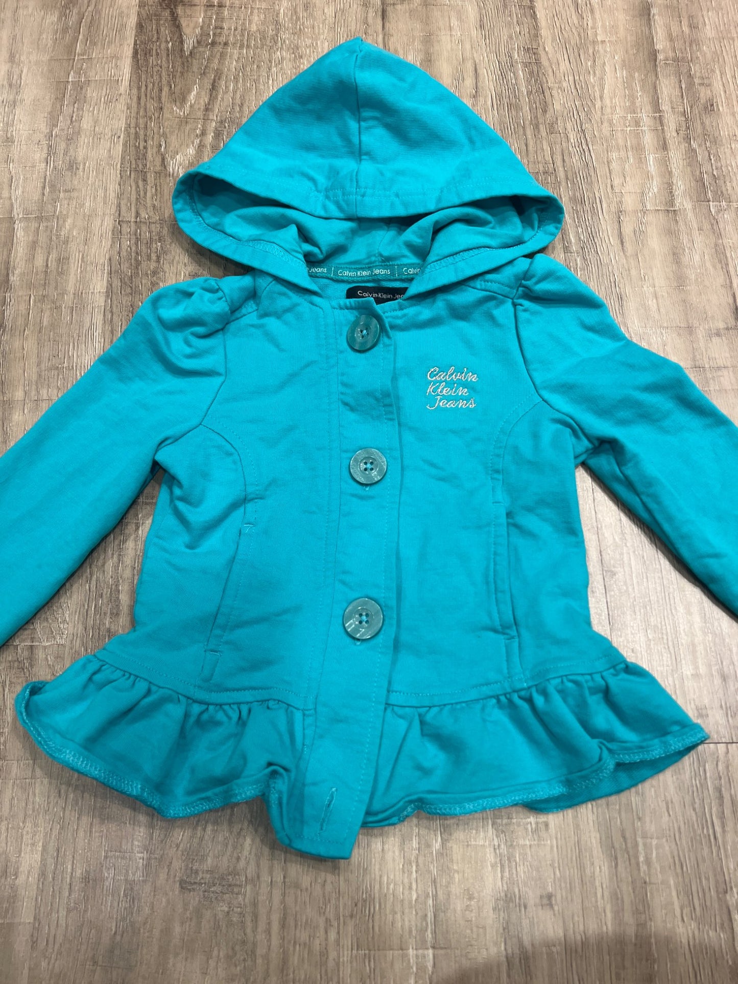 *Calvin Klein  green  sweater 3T, Kids 3T