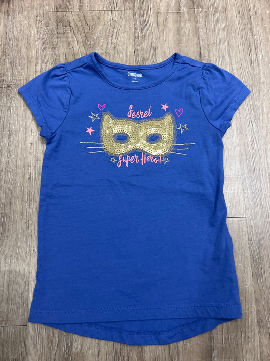 *Gymboree secret super hero 4T shirt 3D mask, Kids 4/4T