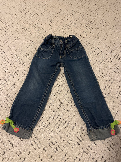 *Gymboree 3T jeans  with bow , Kids 3T