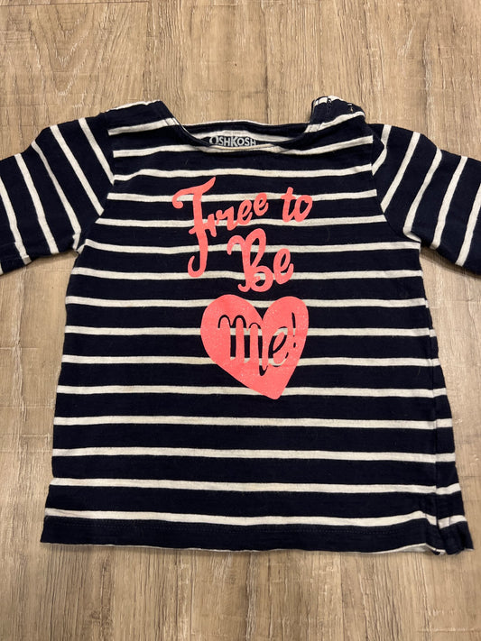 *Osh kosh long sleeve  heart shirt 3T , Kids 3T