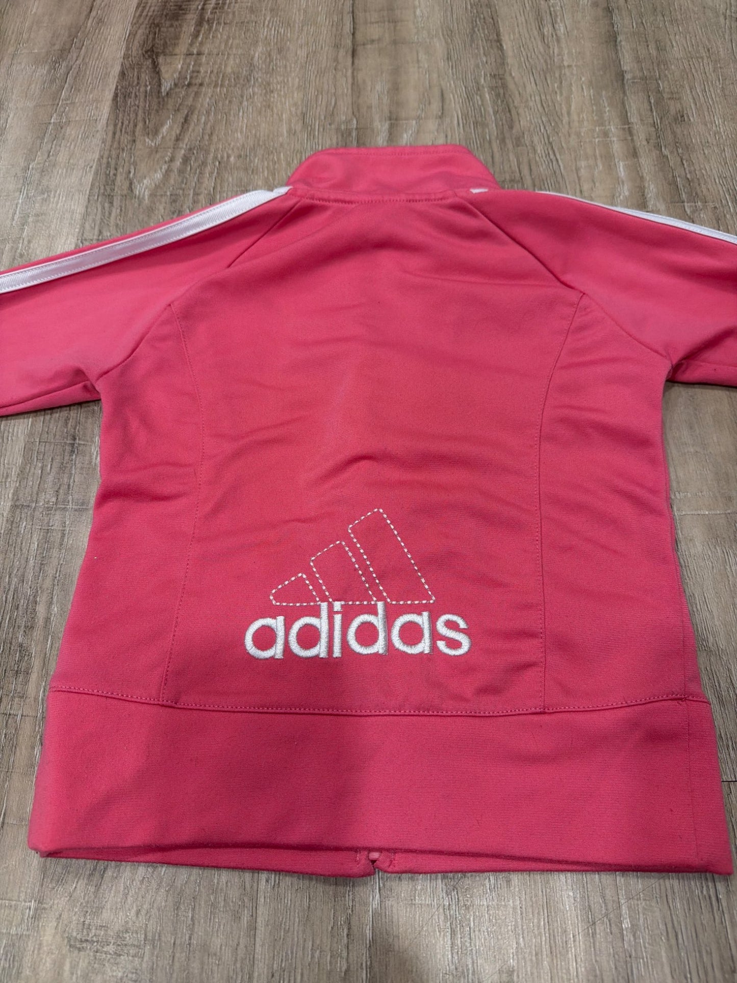 *Adidas 3T pink matching jacket and pants , Kids 3T