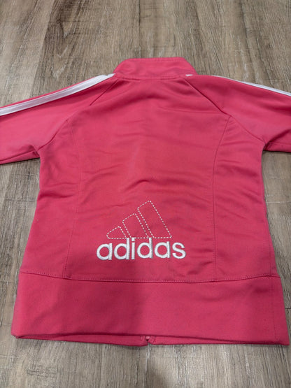 *Adidas 3T pink matching jacket and pants , Kids 3T