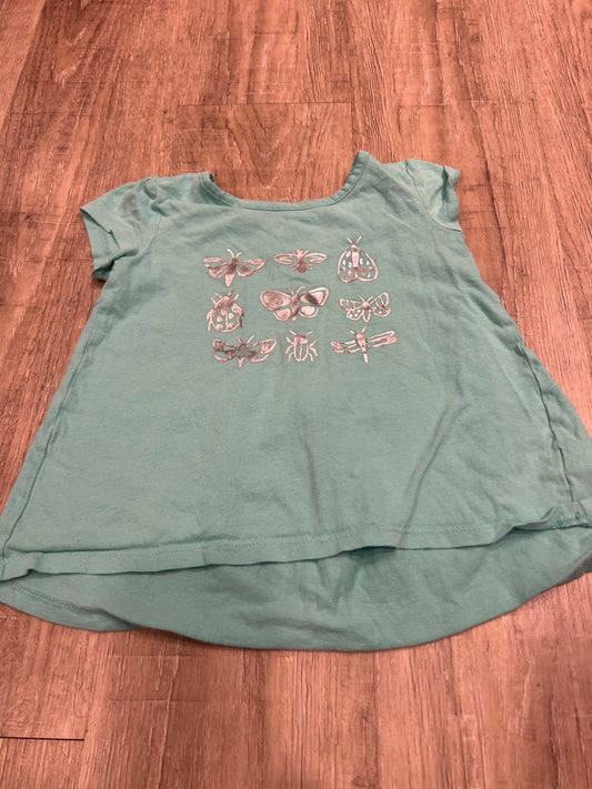 *Jumping beans butterfly shirt 3T with silver lettering, Kids 3T