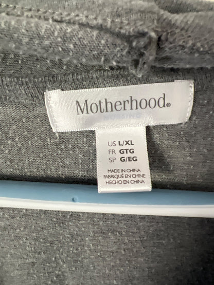 Brand Motherhood grey nursing sweater retails $85 (3), Maternity L (12-14)