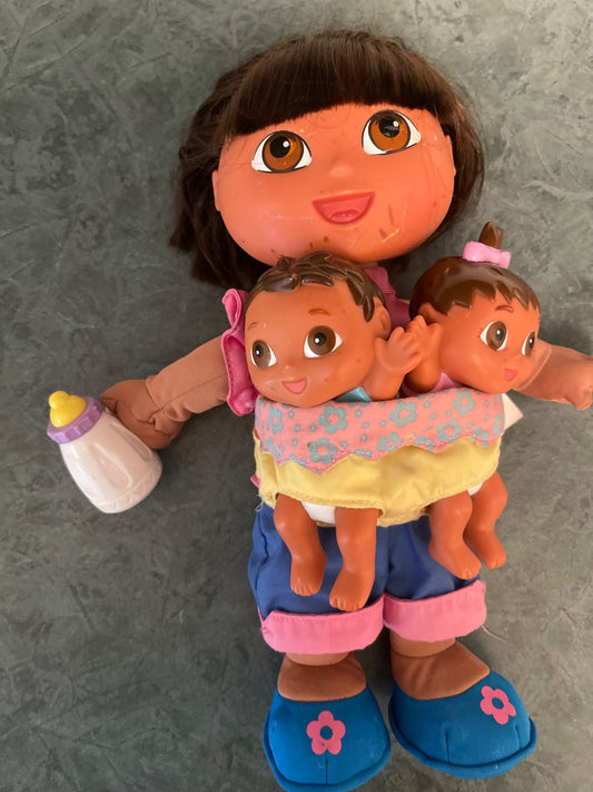Dora the explorer and her twins