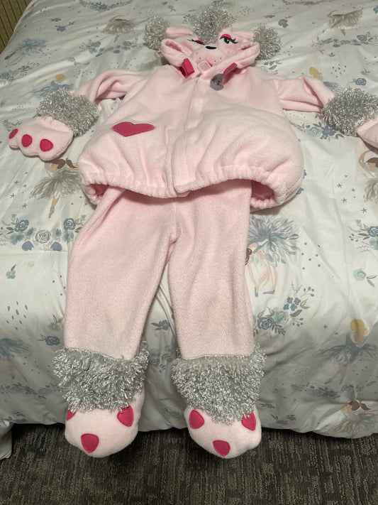 Deluxe Halloween poodle costume 2T/3t, Kids 2T