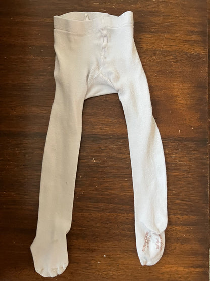 Gap white cable knit tights 4-5 yrs old