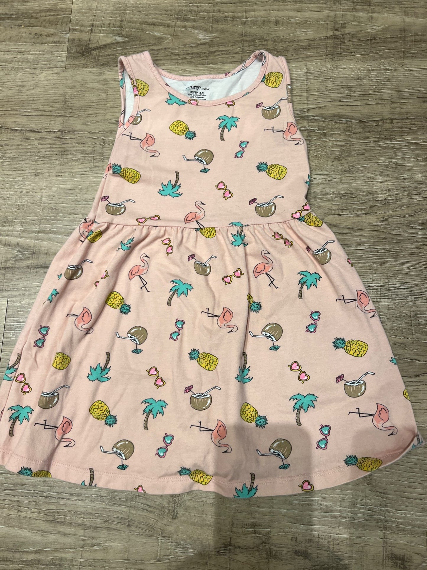 *George size 4T pink summer dress, Kids 4/4T