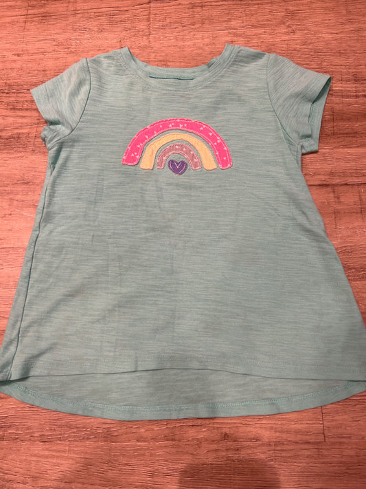 *Jumping Beans 5T rainbow green shirt, Kids 5/5T