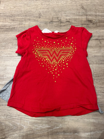 *Gap Disney Wonder Woman shirt with cape size 5T, Kids 5/5T