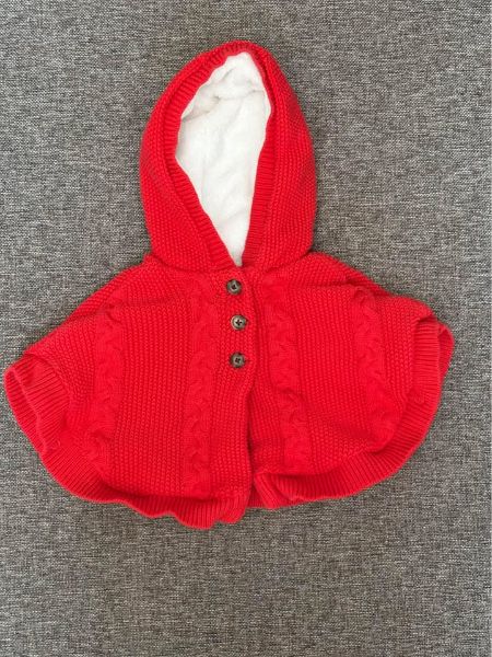 Carter's Infant Cloak Style Sweater 6 Months , Kids 6 Month (3-6M)