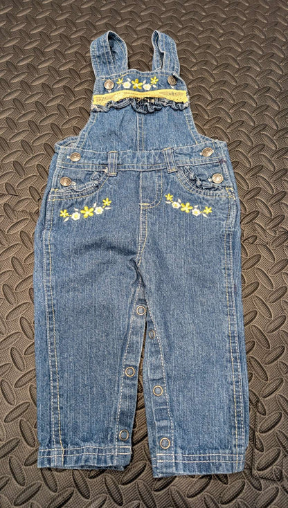 Blue jean overalls 12m, Kids 12 Month (9-12M)