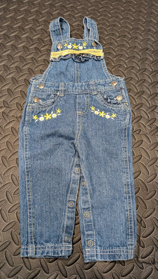 Blue jean overalls 12m, Kids 12 Month (9-12M)