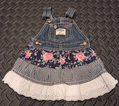 Oshkosh jean jumper 9m, Kids 9 Month (6-9M)