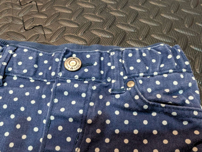 H&M Blue and white polka dot pants 4-6m, Kids 6 Month (3-6M)