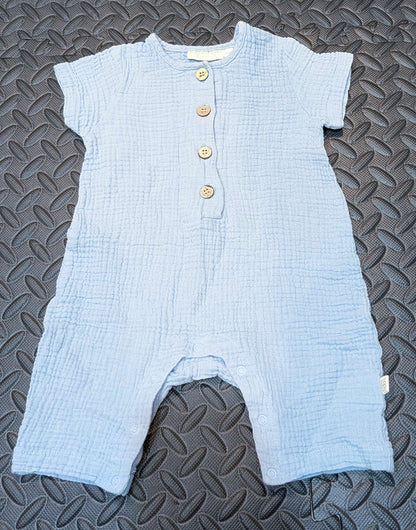 Elegant baby organic cotton romper 6-9m, Kids 9 Month (6-9M)
