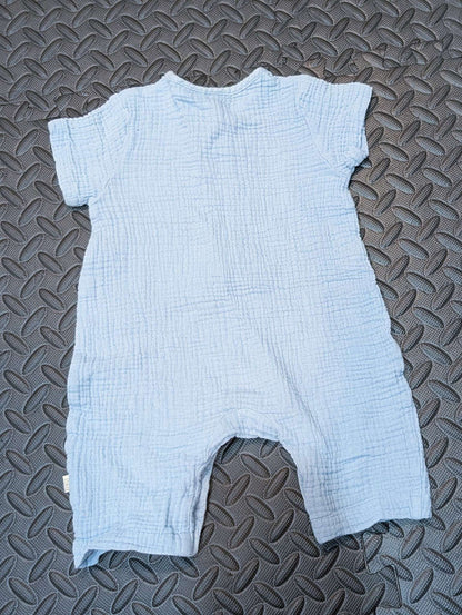 Elegant baby organic cotton romper 6-9m, Kids 9 Month (6-9M)
