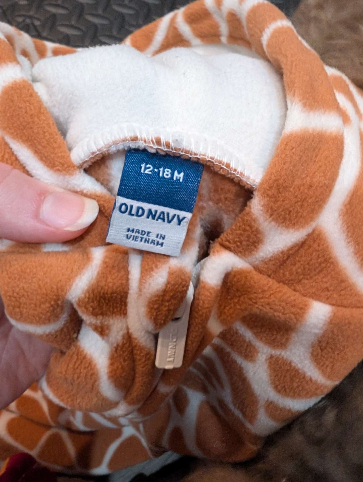 Giraffe onesie 12-18m, Kids 18 Month (12-18M)