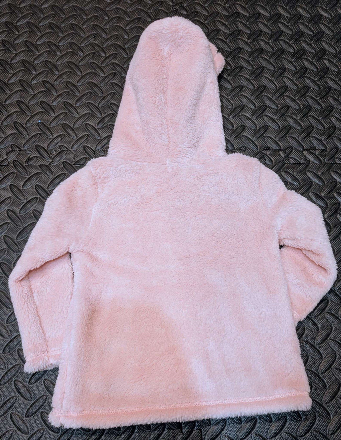 Pink fuzzy hoodie 18m, Kids 18 Month (12-18M)