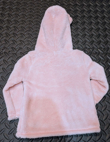 Pink fuzzy hoodie 18m, Kids 18 Month (12-18M)