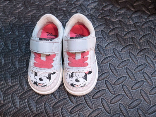 Minnie mouse sneakers Zara brand toddler size eu 21 or 5.5us, Shoes 5.5 (Walkers:12-24 mth)