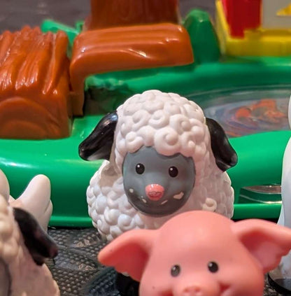 Little people apple orchard plus extra farm animals