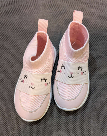 Pink slip-on shoes, Shoes 4 (Baby: 0-12 mth)