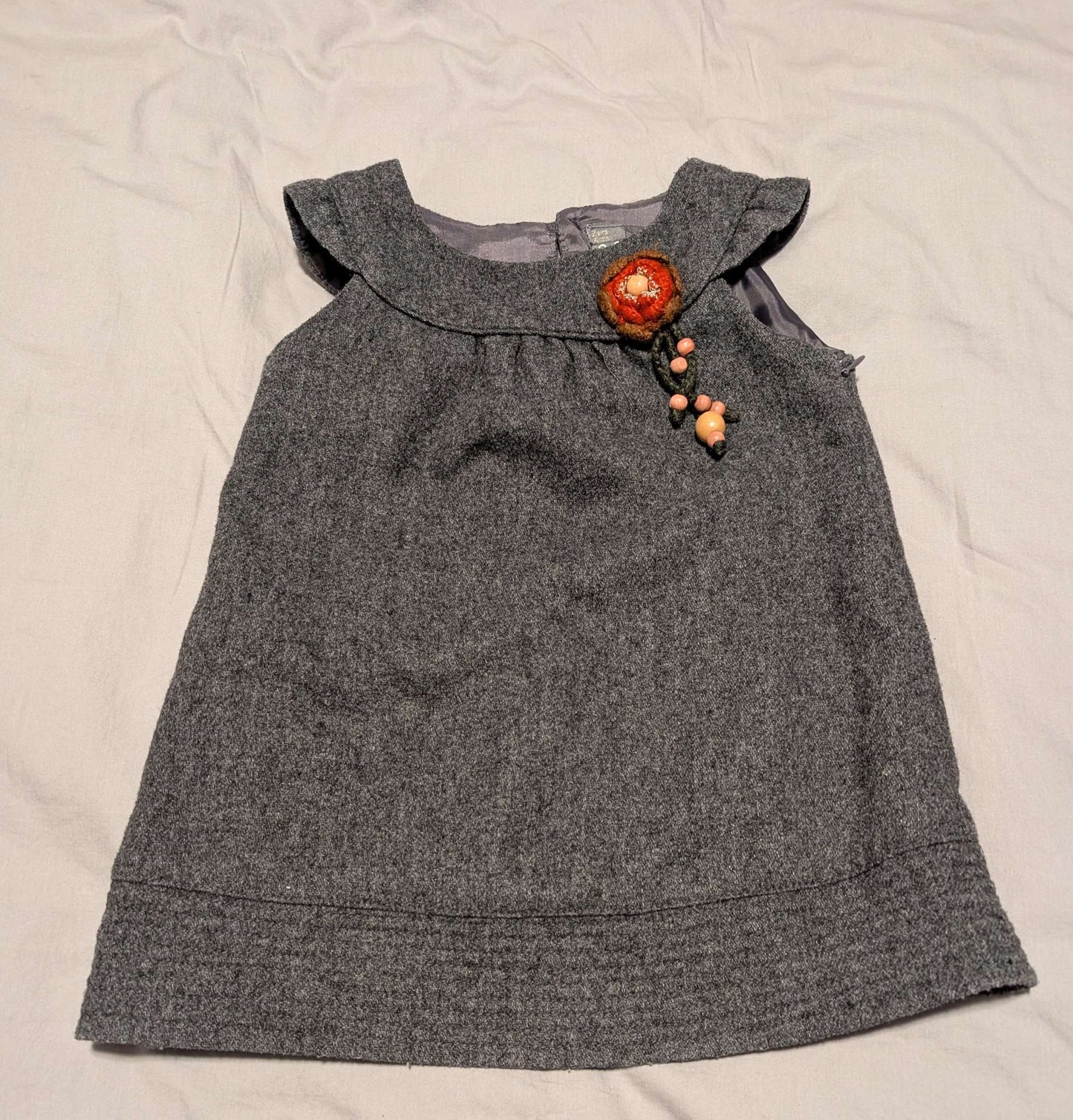 Grey Zara dress size 2-3T, Kids 2T