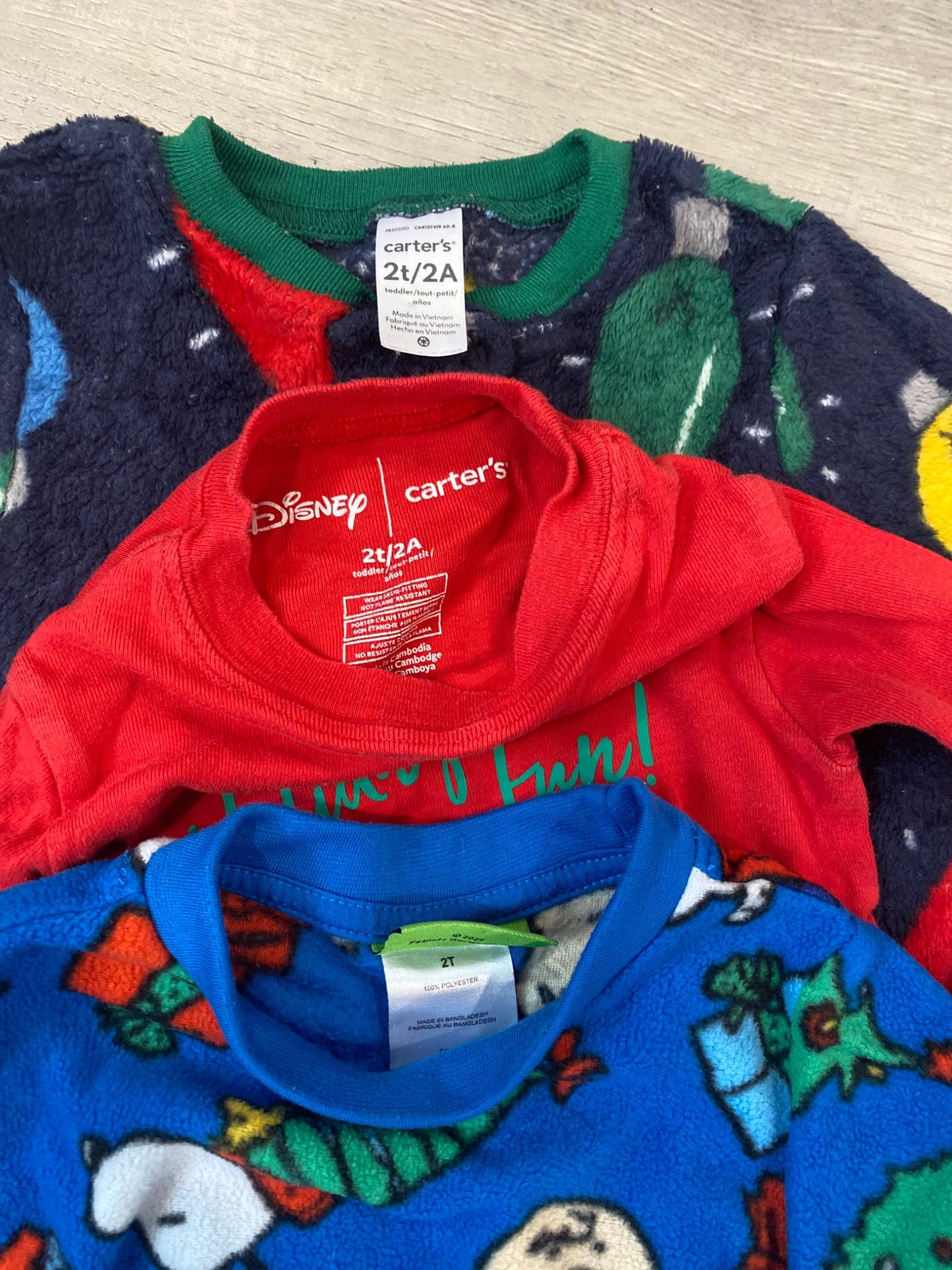 2T Holiday PJs, Kids 2T
