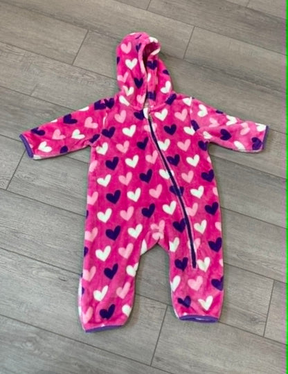 24m Hatley Fleece Bunting Suit, Kids 24 Month (18-24M)
