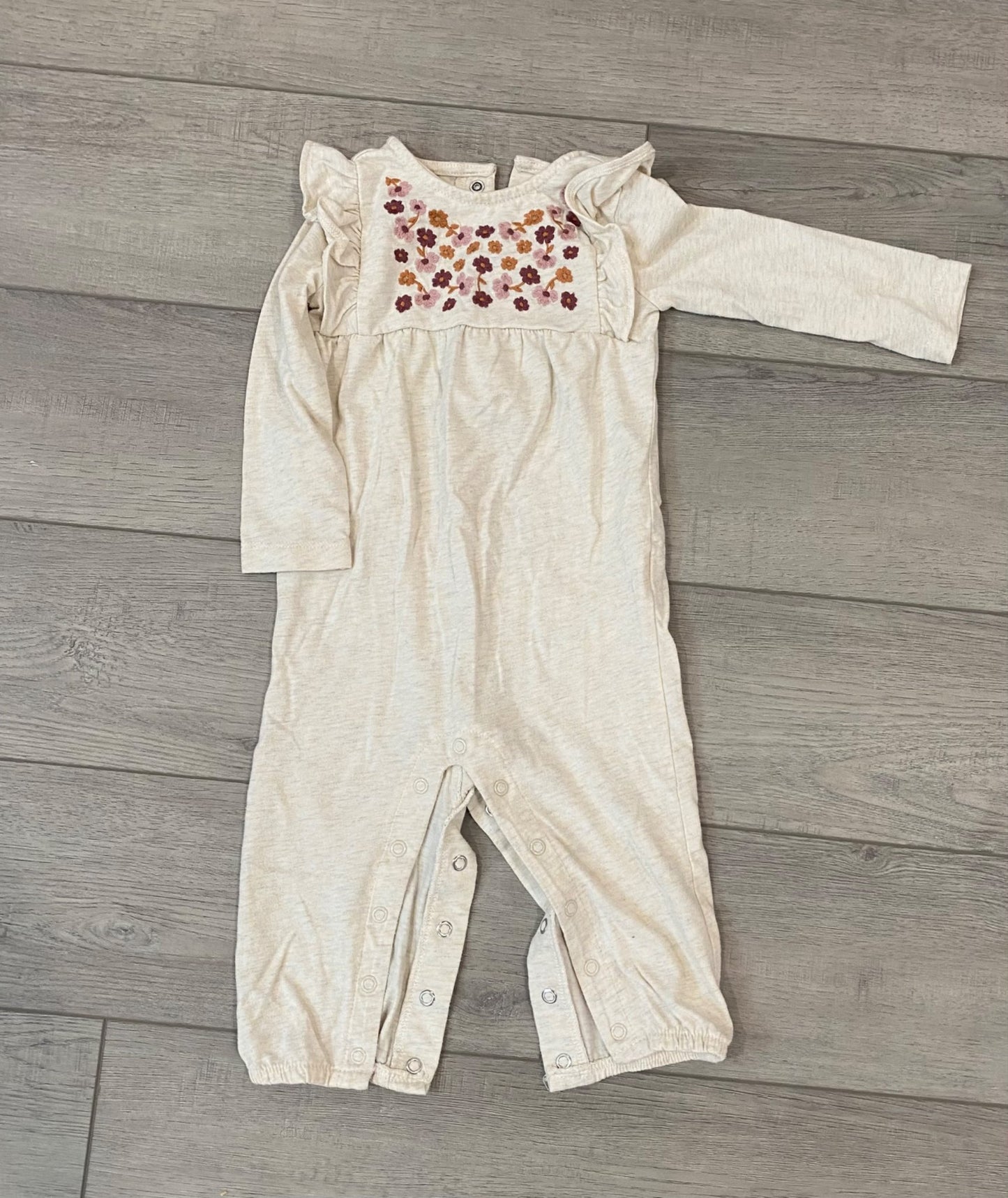 12m long sleeve romper, Kids 12 Month (9-12M)