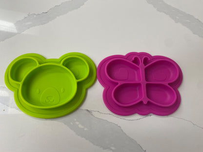Kushies divided suction plates