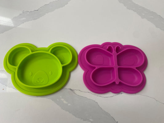Kushies divided suction plates