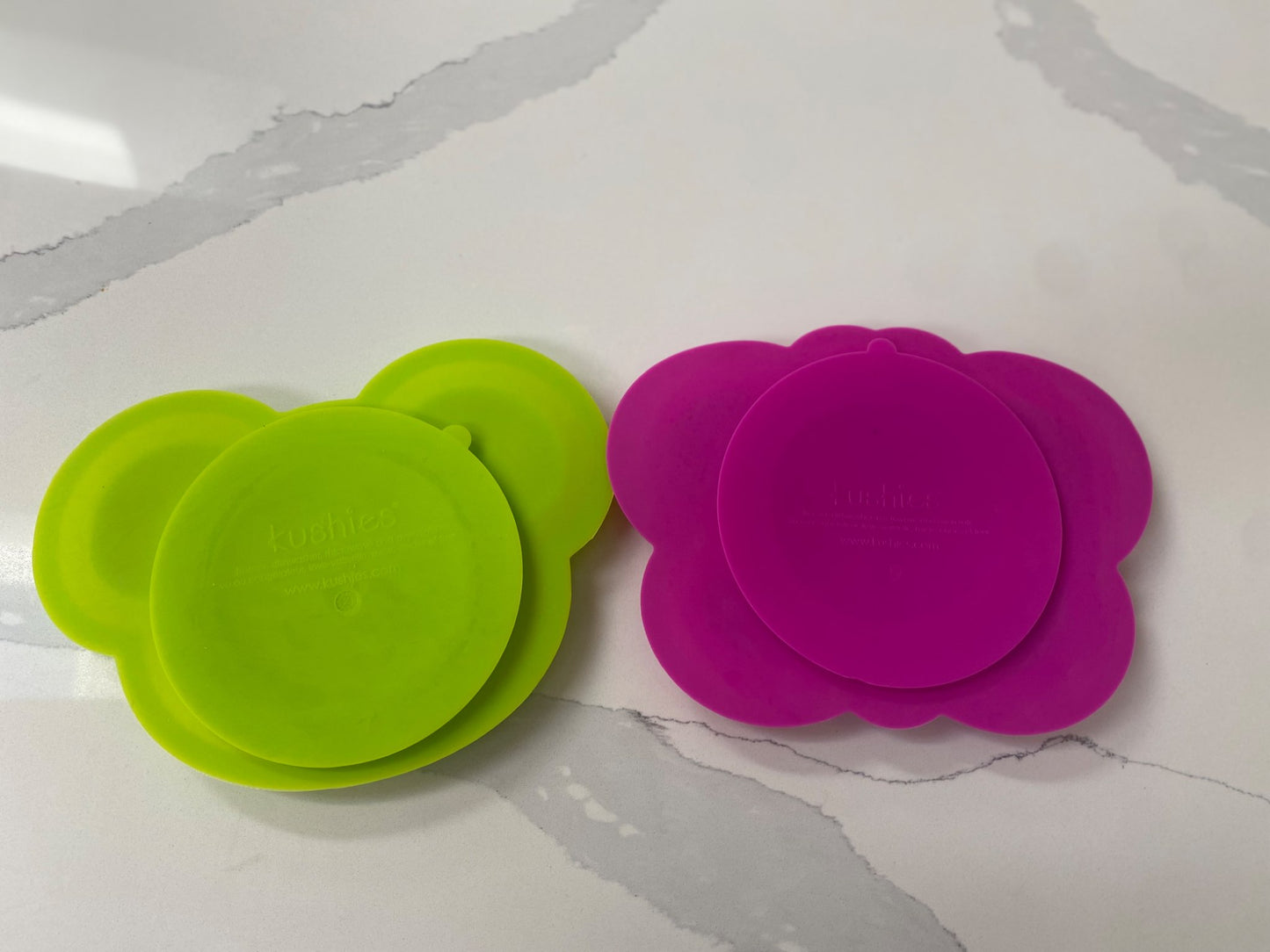 Kushies divided suction plates