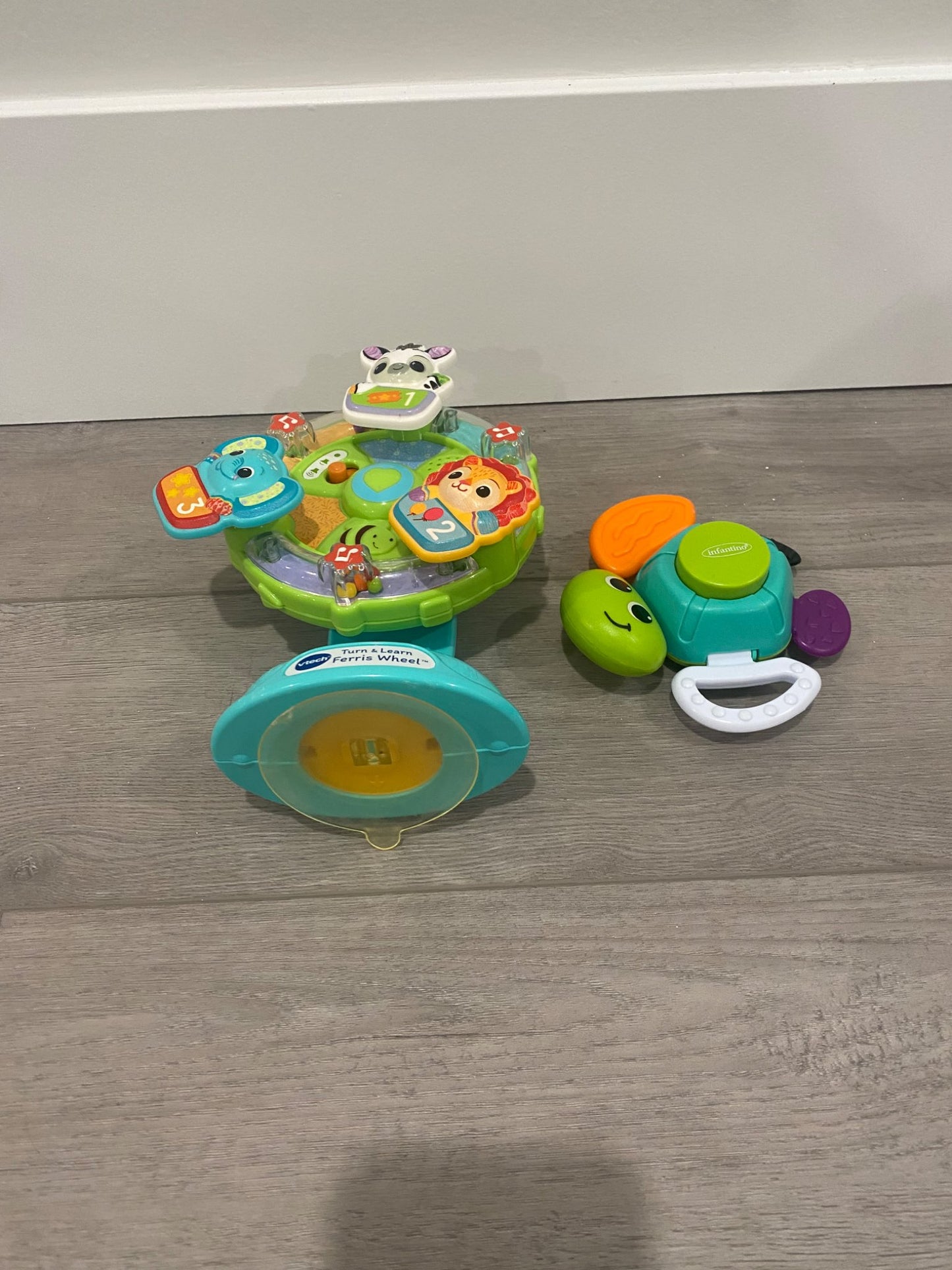 Turn & learn Ferris Wheel and turtle toy