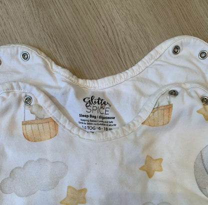 Glitter & Spice 1.0 tog sleepsac 6-18m; retails $65, 6-12 Months (Medium)