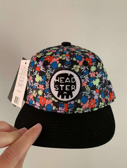 BNWT Headster toddler 48cm floral snapback, Kids 18 Month (12-18M)